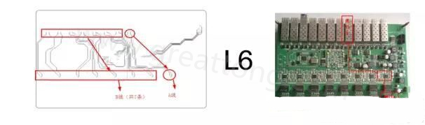 根據(jù)客戶端提供的信息，確認(rèn)為L6層光口8與芯片8之間的兩條差分阻抗線調(diào)試不通-深圳宏力捷