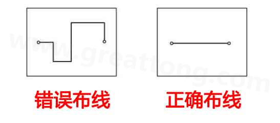  縮短布線長度